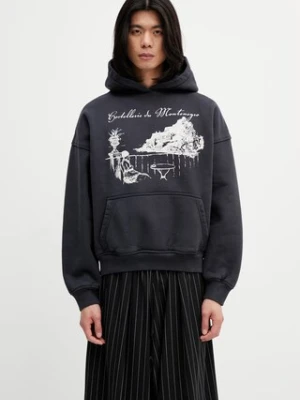 RHUDE Montenegro Morada bluza bawełniana męska