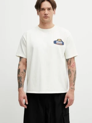 RHUDE Racing Crest T-shirt męski bawełniany