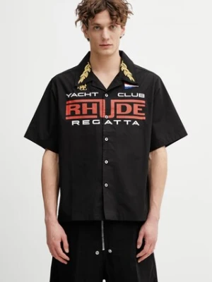 RHUDE Regatta Club koszula bawełniana męska