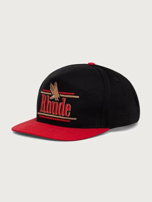 RHUDE Rossa czapka z daszkiem bawełniana damska