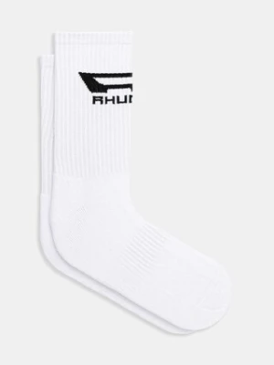 RHUDE skarpetki Campione Logo kolor biały RHPF25SO04750