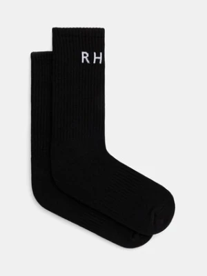 RHUDE skarpetki Classic Logo męskie kolor czarny RHSS25SO08227