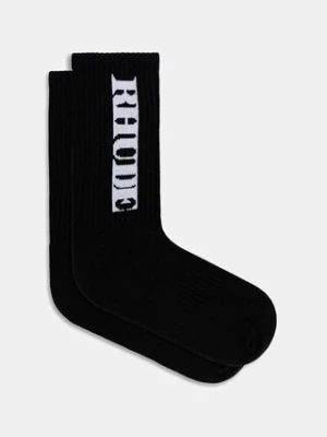 RHUDE skarpetki Dinero kolor czarny RHFW25SO01750