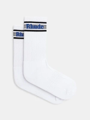 RHUDE skarpetki Speed Stripe męskie kolor biały RHSS25SO04227