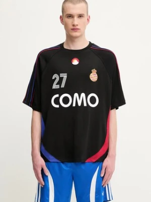 RHUDE t-shirt 27 Jersey męski kolor czarny wzorzysty RHSS25TT03230