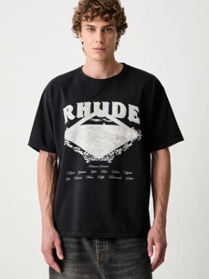 RHUDE T-shirt bawełniany męski