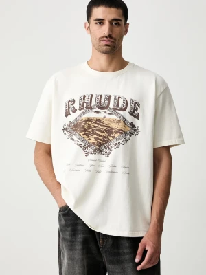 RHUDE T-shirt bawełniany męski