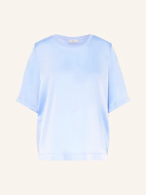 Riani Bluzka Z Mieszanki Materiałów blau