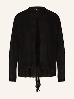 Riani Bluzka Z Wiązaniem Pod Szyją schwarz