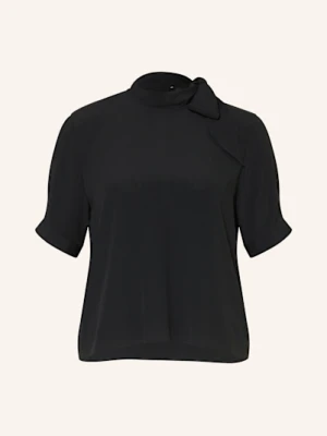 Riani Bluzka Z Wiązaniem Pod Szyją Z Dodatkiem Jedwabiu schwarz