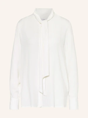 Riani Bluzka Z Wiązaniem Pod Szyją Z Dodatkiem Jedwabiu weiss