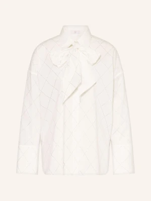 Riani Bluzka Z Kokardą I Kamieniami Ozdobnymi weiss