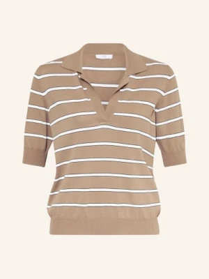Riani Dzianinowa Koszulka Polo braun