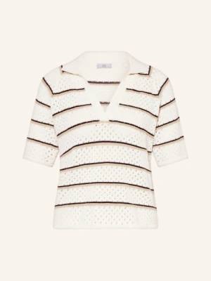 Riani Dzianinowa Koszulka Polo weiss