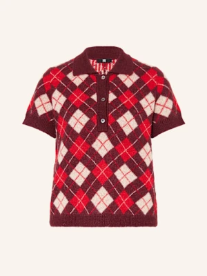 Riani Dzianinowa Koszulka Z Dodatkiem Alpaki rot