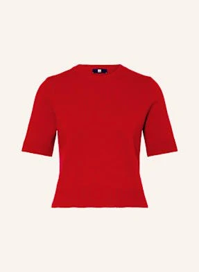 Riani Dzianinowa Koszulka Z Kaszmiru rot