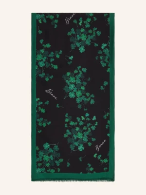 Riani Jedwabny Szalik schwarz