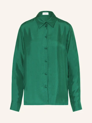 Riani Bluzka Koszulowa Z Jedwabiu gruen