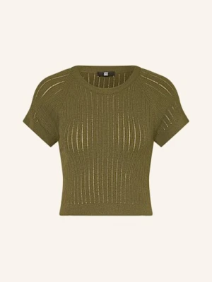 Riani Krótka Dzianinowa Koszulka gruen