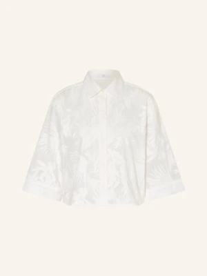 Riani Krótka Koszula Z Rękawami 3/4 weiss