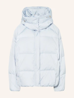 Riani Kurtka Pikowana Oversize Z Odpinanym Kapturem blau