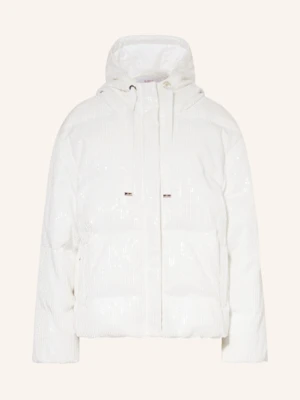 Riani Kurtka Pikowana Z Cekinami weiss