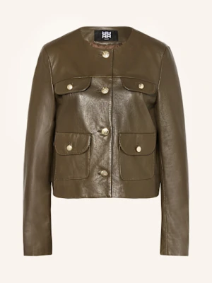 Riani Kurtka Skórzana braun