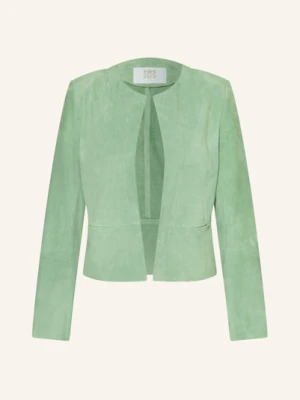 Riani Kurtka Skórzana gruen