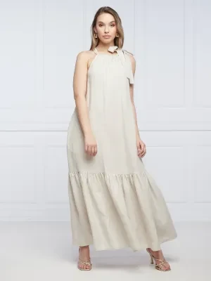 RIANI Lniana sukienka