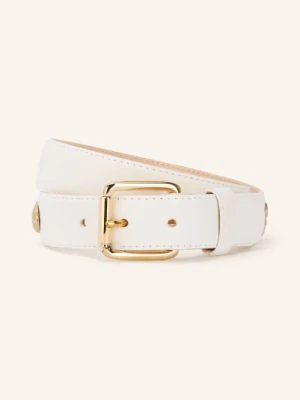 Riani Skórzany Pasek Z Ćwiekami weiss