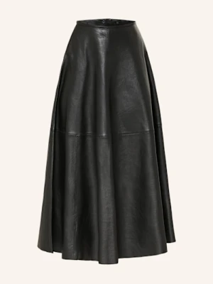 Riani Spódnica Skórzana schwarz