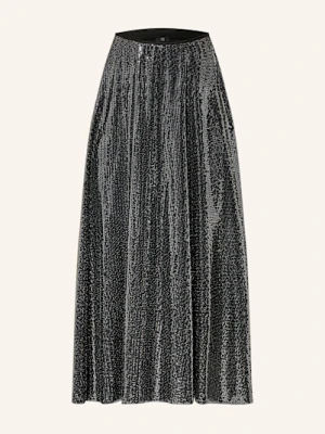 Riani Spódnica Z Cekinami I Błyszczącą Przędzą schwarz
