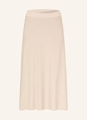 Riani Spódnica Z Dzianiny beige