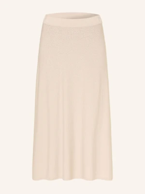 Riani Spódnica Z Dzianiny beige