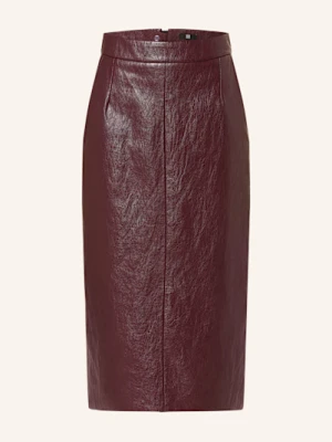 Riani Spódnica Z Imitacji Skóry rot