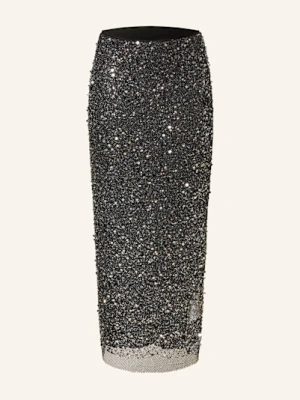 Riani Spódnica Z Siateczki Z Cekinami schwarz
