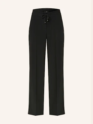 Riani Spodnie Marlena Z Lampasami schwarz