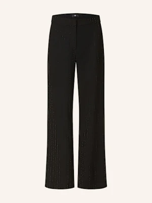 Riani Spodnie Marlena Z Obszyciem Ozdobnymi Kamykami schwarz