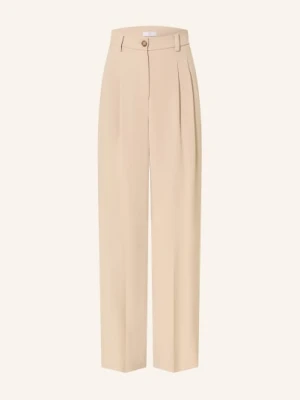 Riani Spodnie Z Materiału Typu Marlene beige