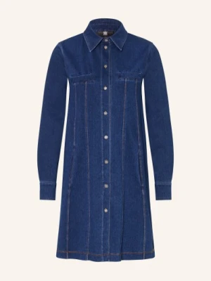 Riani Sukienka Koszulowa Z Jeansu blau