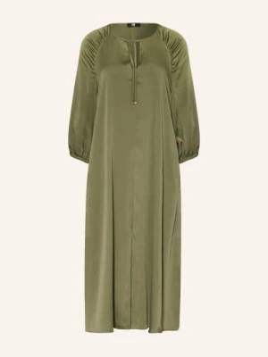 Riani Sukienka Satynowa Z Rękawami 3/4 gruen