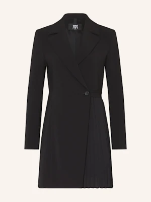 Riani Sukienka W Stylu Blezera Z Plisami schwarz