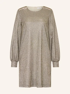 Riani Sukienka Z Błyszczącą Przędzą braun