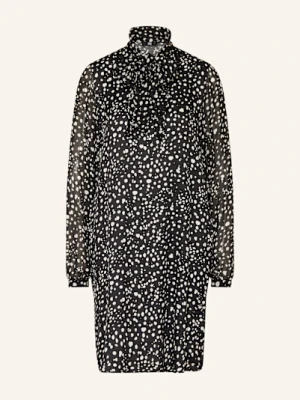 Riani Sukienka Z Kokardą Z Mieszanki Materiałów schwarz