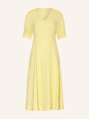 Riani Sukienka Z Lnu gelb