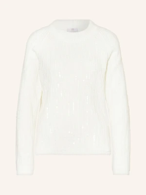 Riani Sweter Z Cekinami weiss