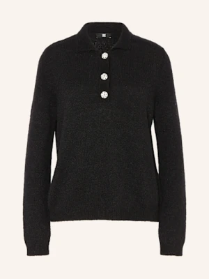 Riani Sweter Z Dodatkiem Alpaki schwarz