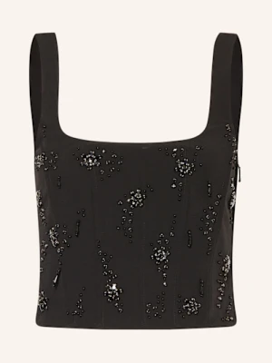 Riani Top Z Ozdobnymi Kamykami schwarz