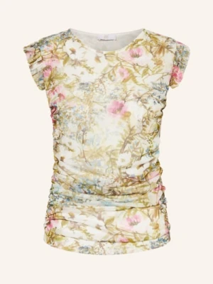 Riani Top Z Siateczki beige