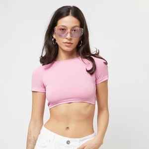 Rib Shortsleeve Crop Top, marki Sixth JuneApparel, w kolorze Różowy, rozmiar